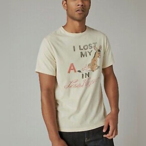 NWT Lucky Brand T-Shirt  - Picture 1 of 4